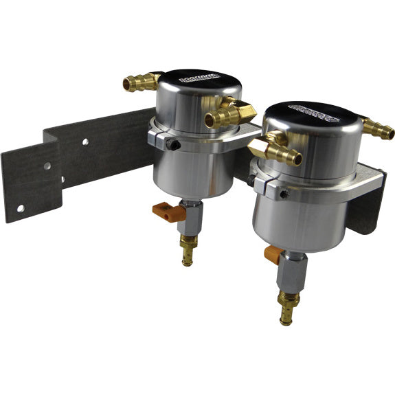 Moroso Air/Oil Separator (Silver), 2008-2014 STi