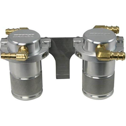 Moroso Air/Oil Separator (Twin Body, FMIC), 2008-2014 STi