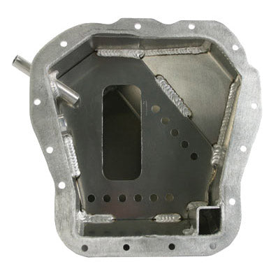 Moroso Aluminum Oil Pan, 2002-2014 WRX & 2004-2021 STi - Angle 2