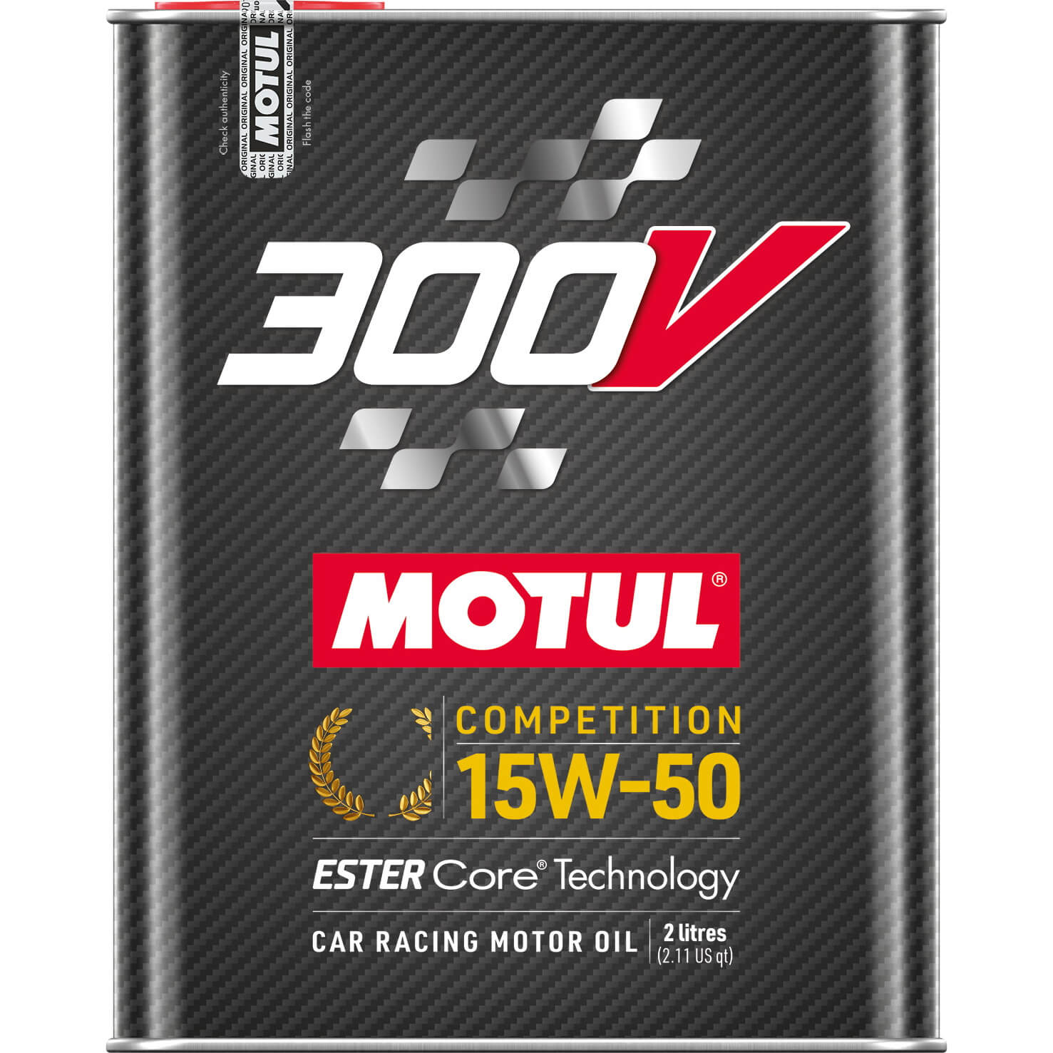 Motul 300V Chrono Engine Oil (15W-50, 2 Liters)