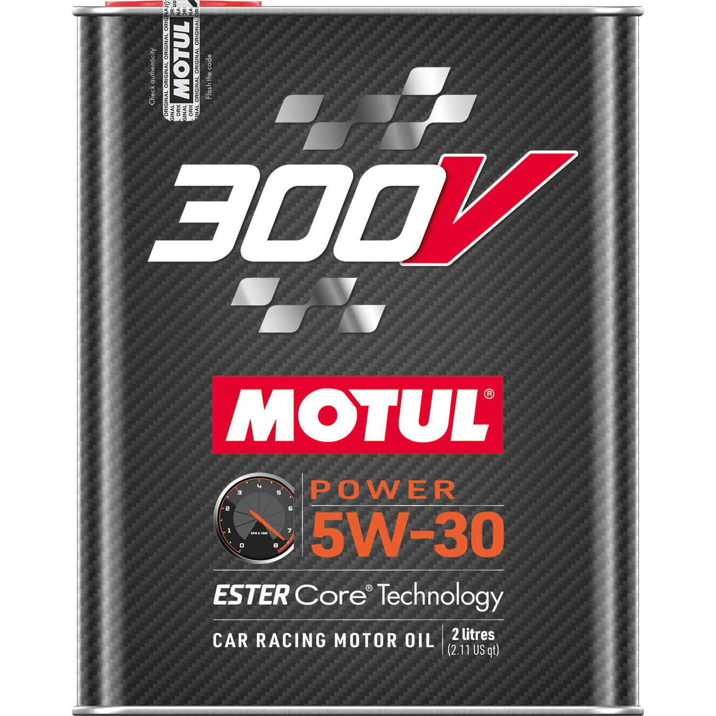 Motul 300V Power Racing Engine Oil (5W-30, 2 Liters)