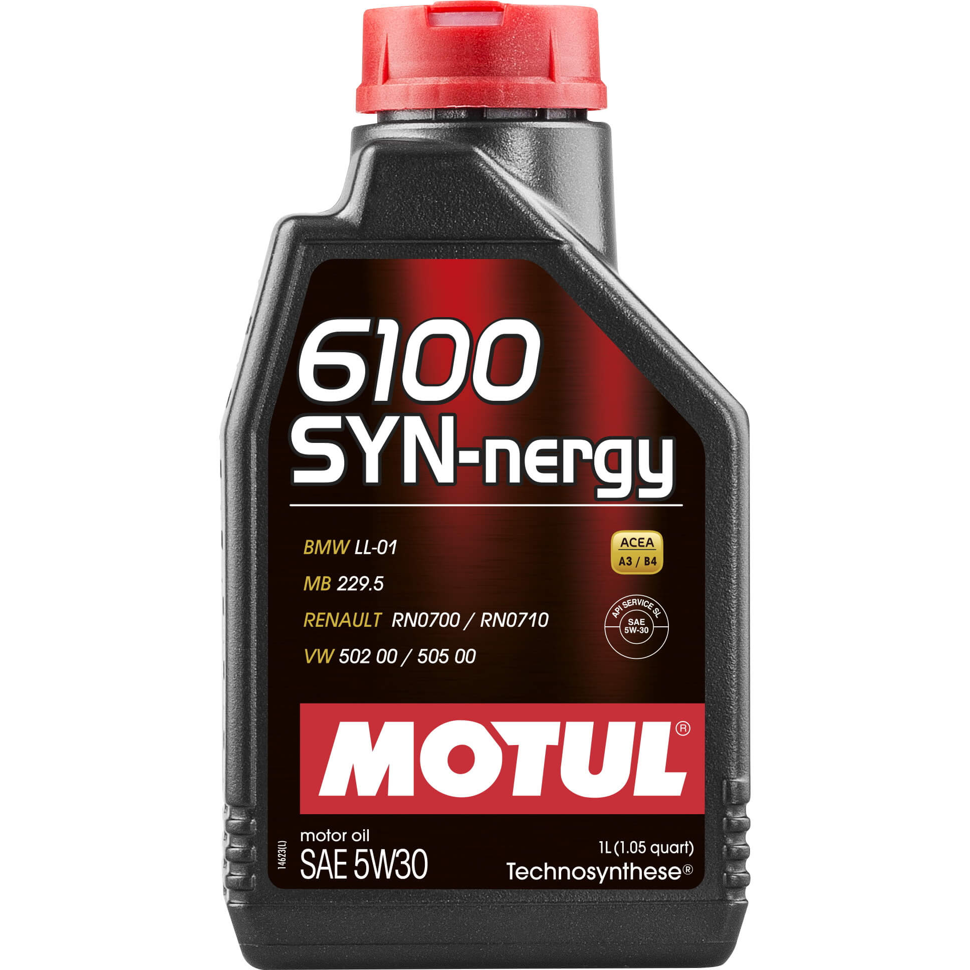 Motul 6100 SYN-nergy Engine Oil (5W-30, 1 Liter)
