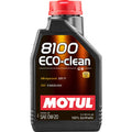 Motul 8100 ECO-CLEAN Full Synthetic Engine Oil (0W-20, 1 Liter)