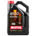 Motul 8100 ECO-lite Gen3 Full Synthetic Engine Oil (0W-20, 5 Liters)