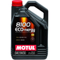 Motul 8100 Eco-nergy Full Synthetic Engine Oil (5W-30, 5 Liters)