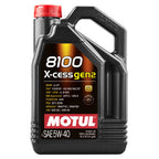 Motul 8100 X-CESS Gen2 Synthetic Engine Oil (5W-40, 5 Liters) - Angle 2