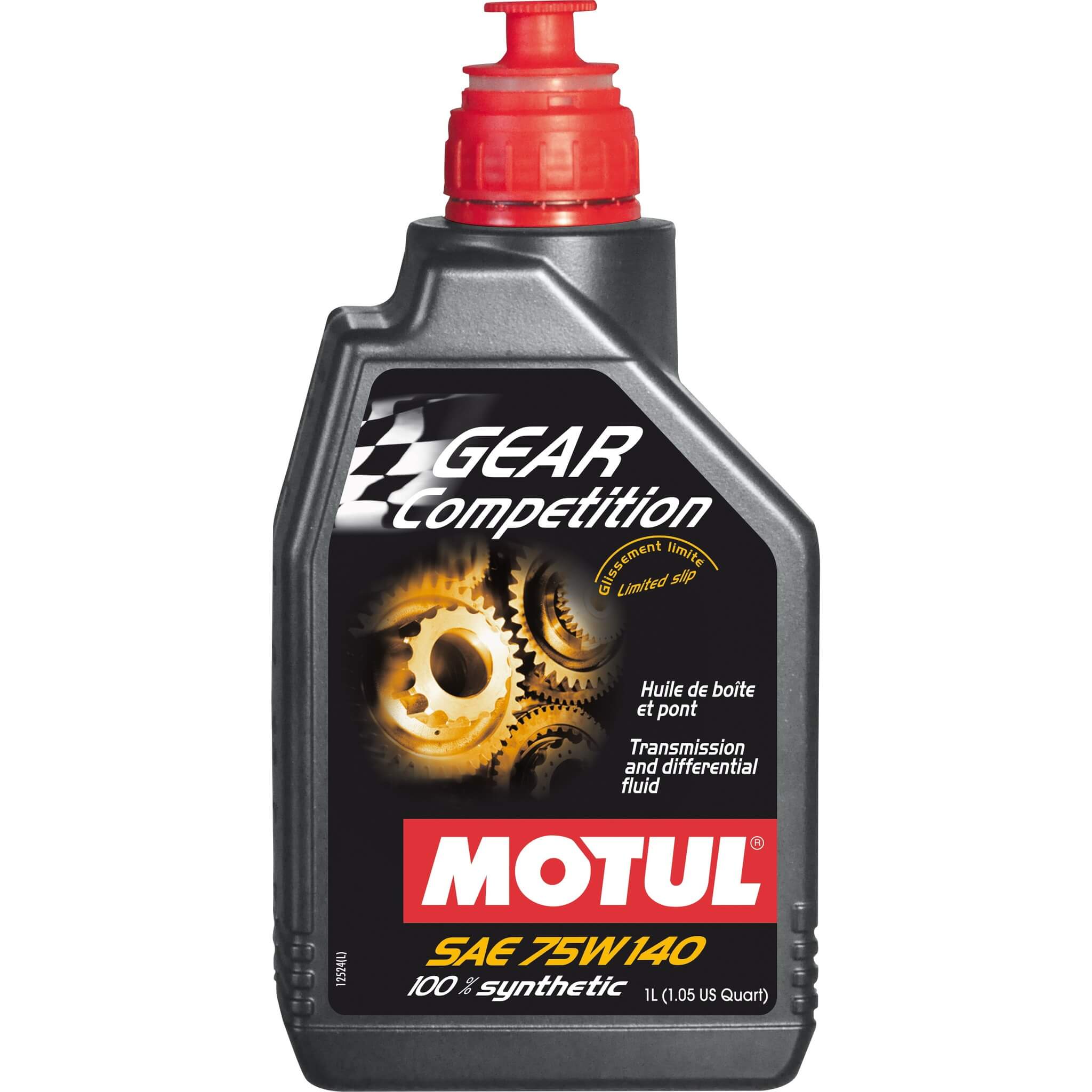 Motul Gear Competition Full Synthetic Gear Oil (75W140, 1 Liter)