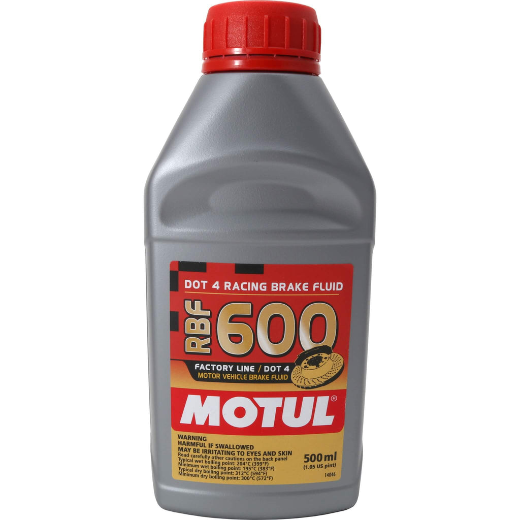 Motul RBF 600 DOT 4 Racing Brake Fluid (0.5 Liter)