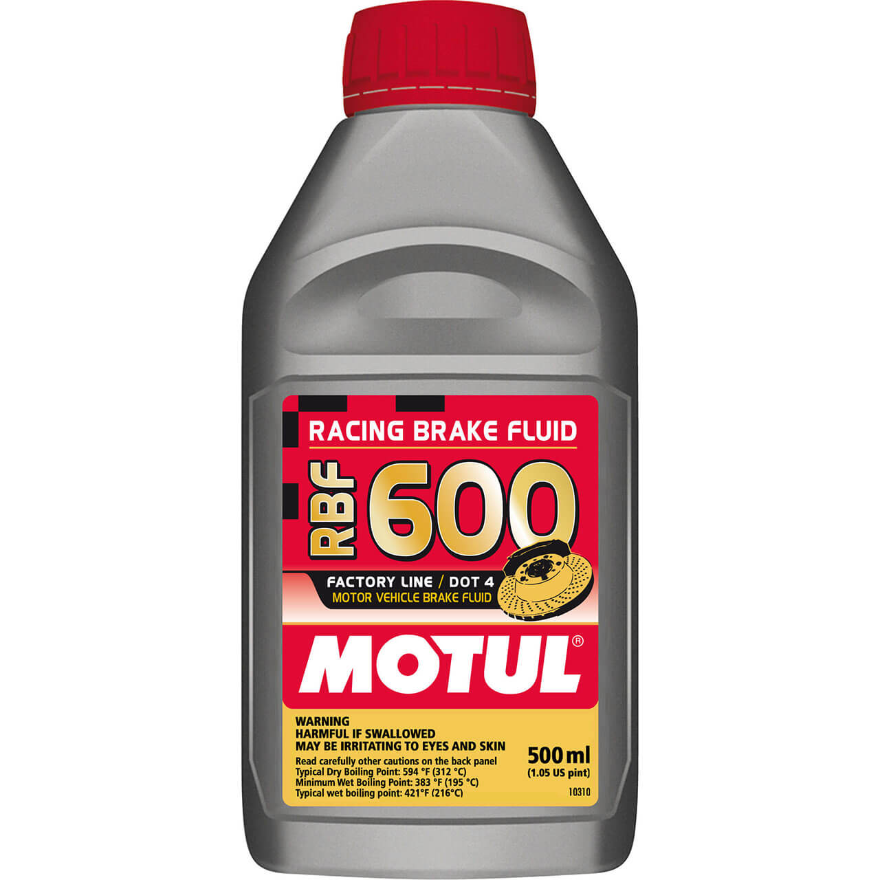 Motul RBF 600 DOT 4 Racing Brake Fluid (0.5 Liter) - Angle 4