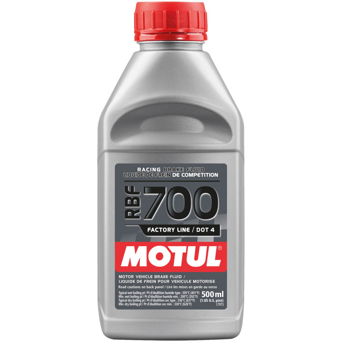 Motul RBF 700 DOT 4 Racing Brake Fluid (0.5 Liter)
