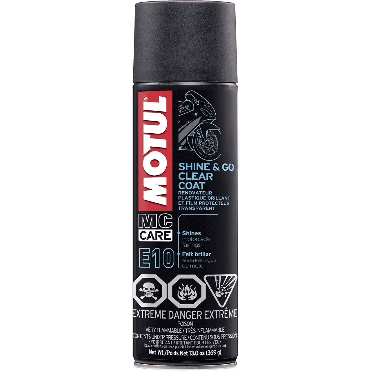 Motul Shine & Go Silicone Plastic Protector (13 oz)