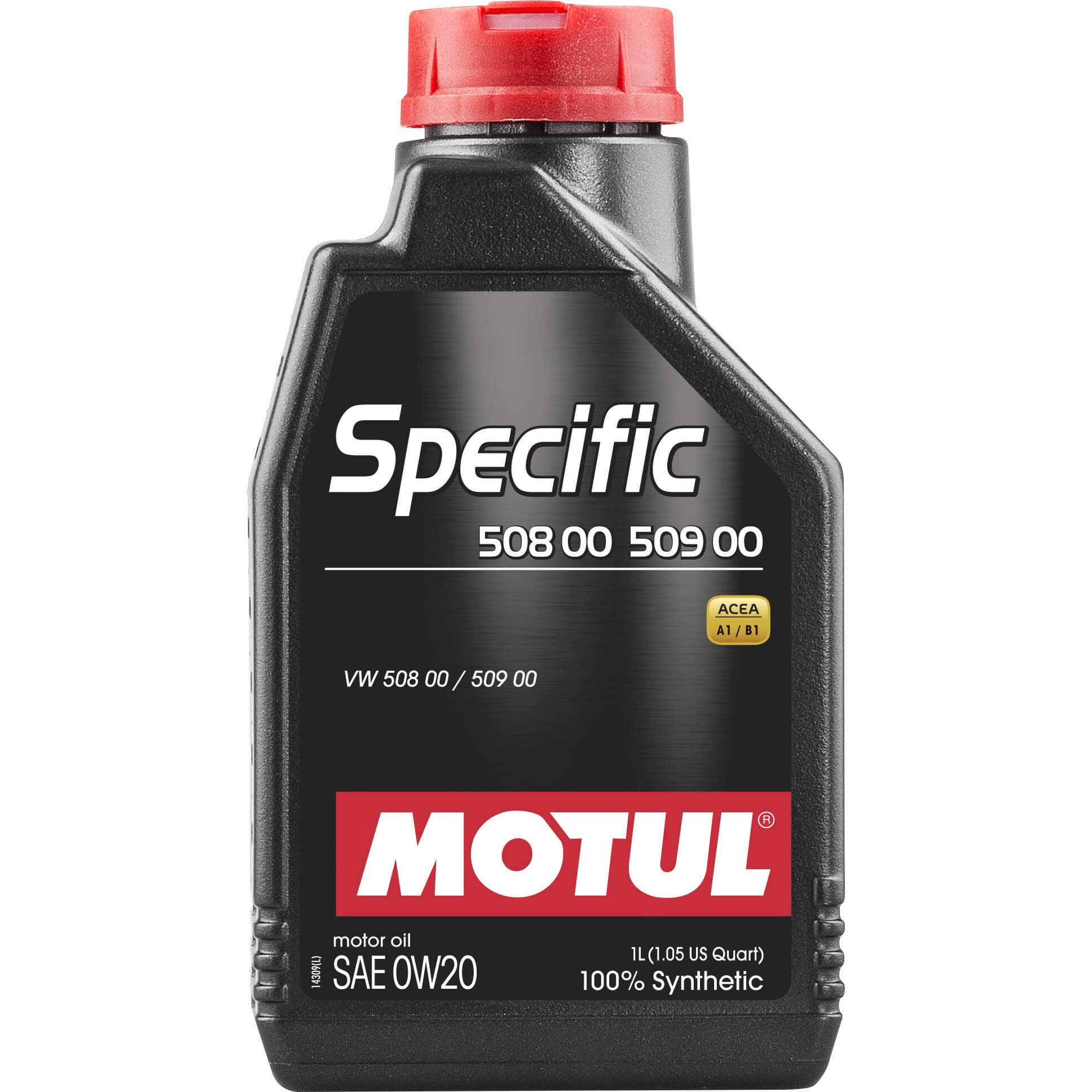 Motul 'SPECIFIC 508 00 509 00' Full Synthetic Engine Oil (0W-20, 1 Liter)