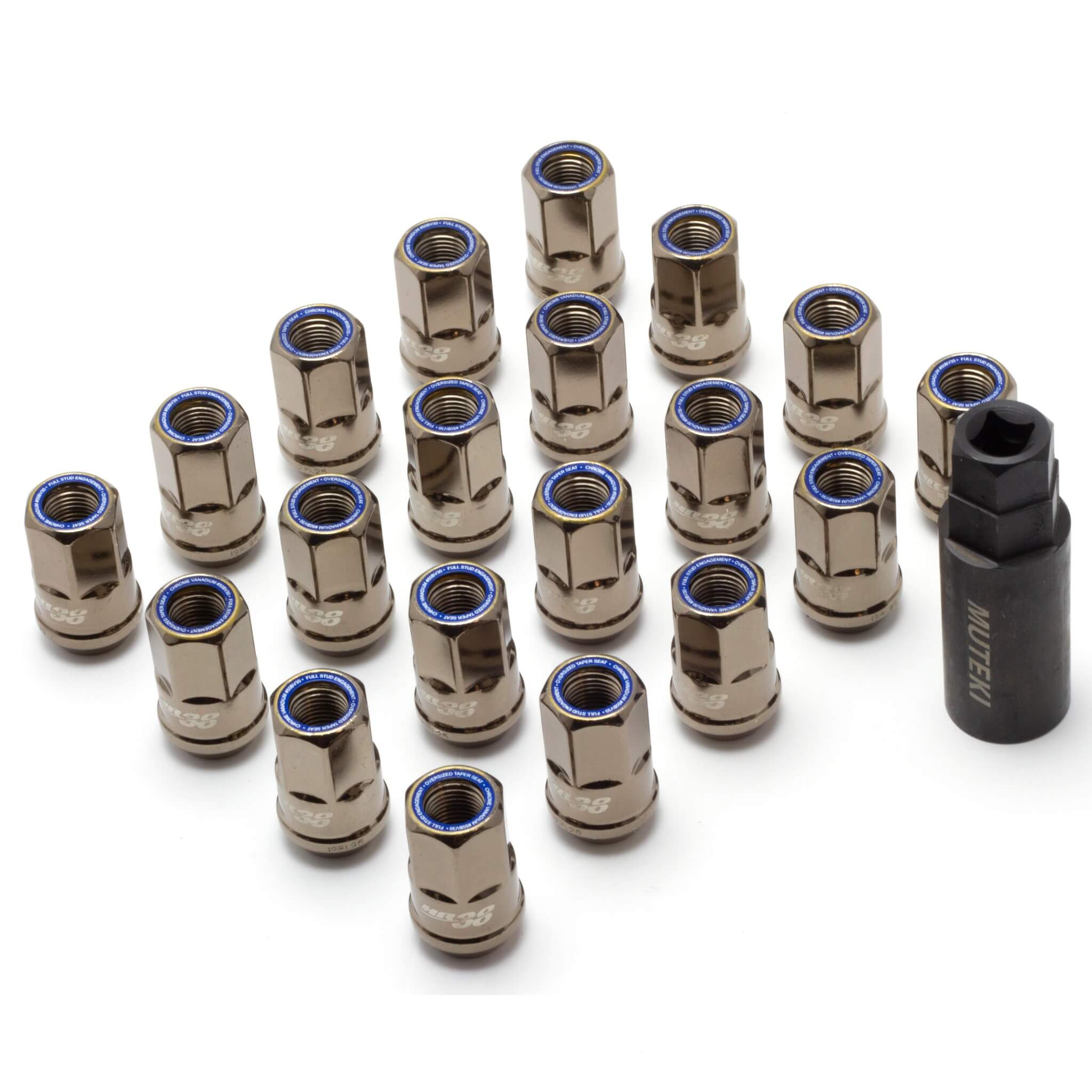 Muteki HR38 Open Ended Lug Nuts (12x1.5mm, 38mm Long)