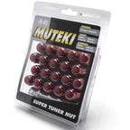 Muteki Spline Drive Closed End Lugs (12x1.25mm, Set/20)