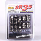 Muteki SR35 Closed End Lugs w/ Locks (12x1.25mm, Set/20)