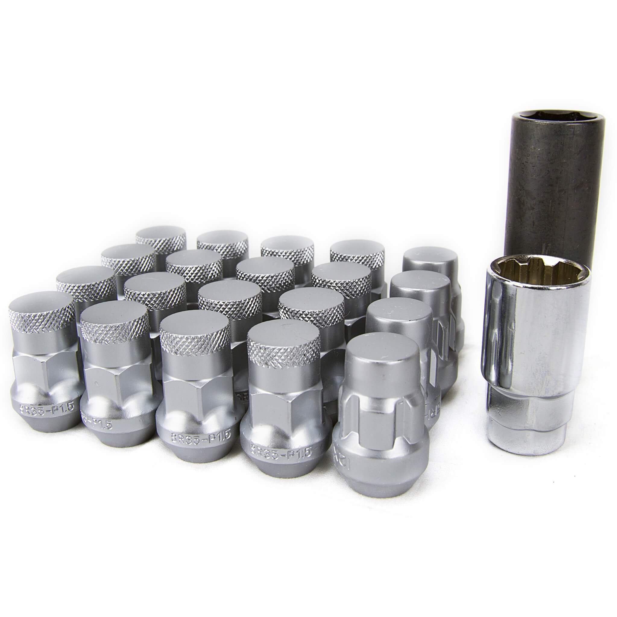 Muteki SR35 Closed End Lugs w/ Locks (12x1.25mm, Set/20)