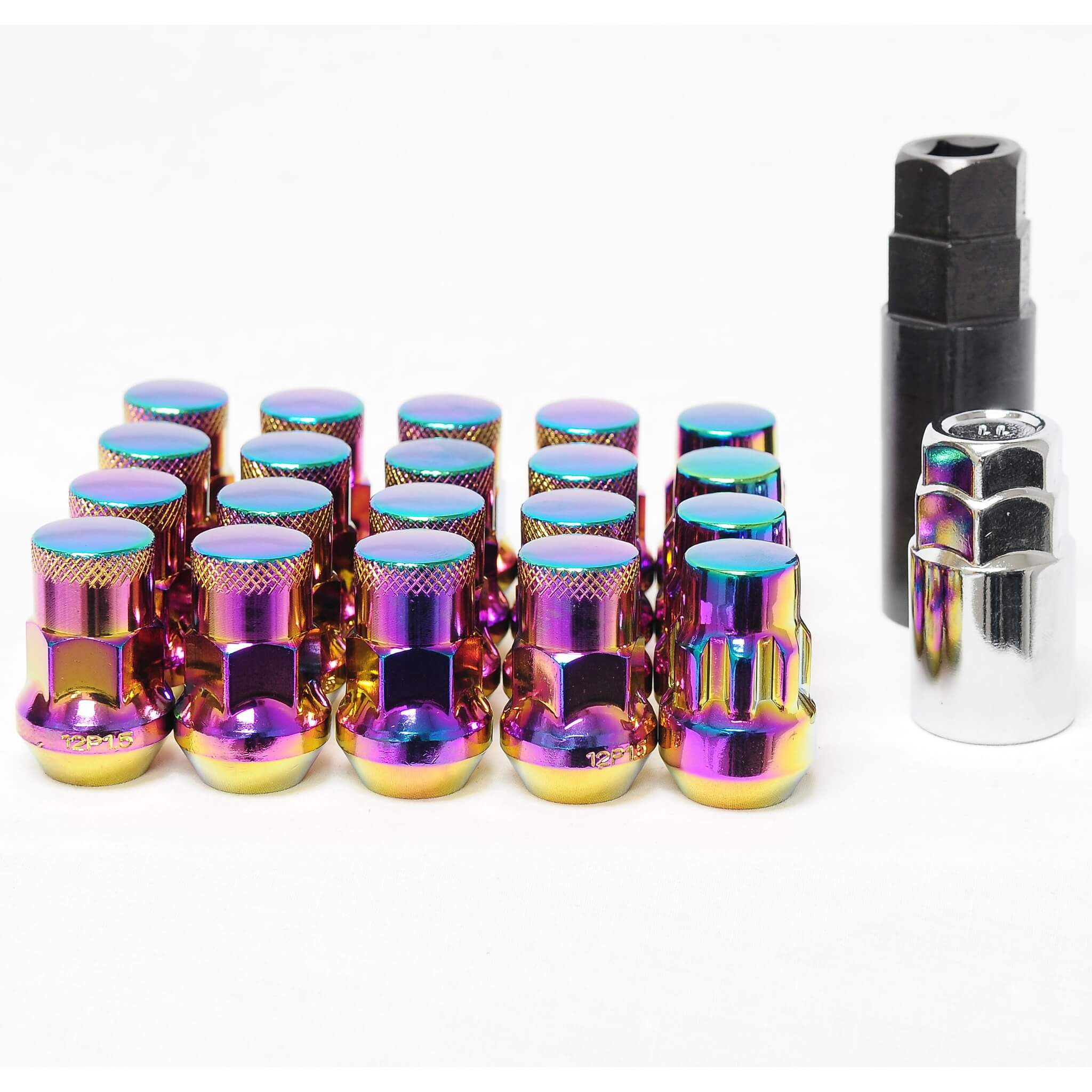 Muteki SR35 Closed End Lugs w/ Locks (12x1.5mm, Set/20)
