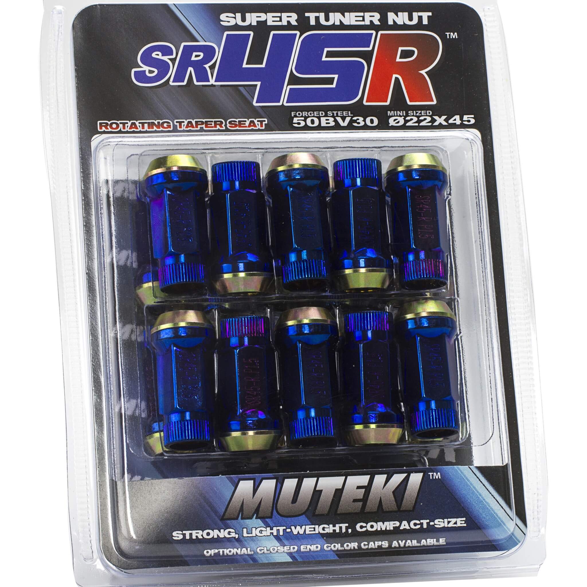 Muteki SR45R Open End Lugs (12x1.25mm, Set/20)