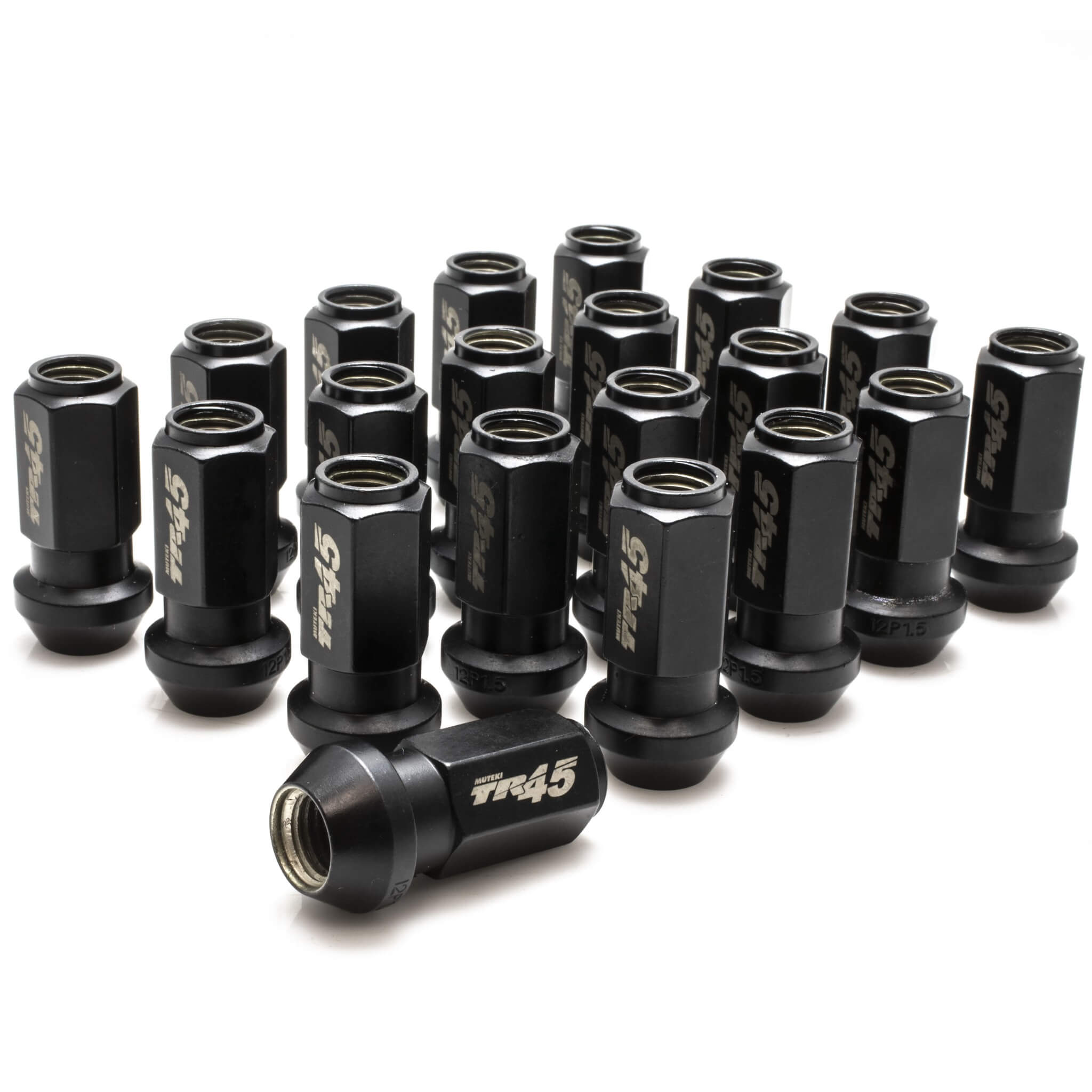 Muteki TR45 Open Ended Lug Nuts (12x1.25mm, 45mm Long)