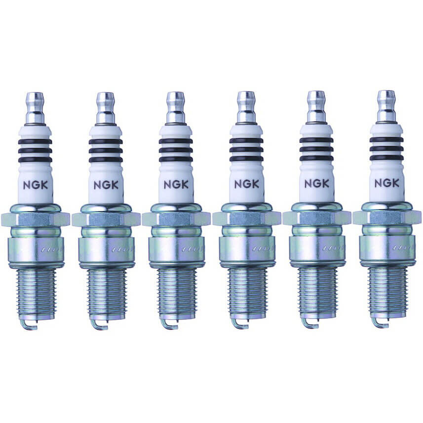 NGK Iridium IX Spark Plugs (#4469/LFR5AIX-11, Stock Heat Range, Box/4), 2003-2006 350Z