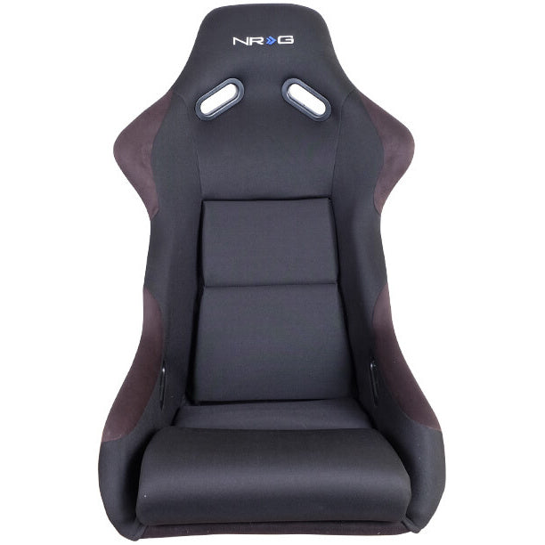 NRG FRP-300 Bucket Seat (Large, Black) - Angle 2