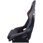 NRG FRP-300 Bucket Seat (Large, Black) - Angle 3