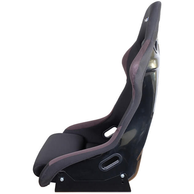 NRG FRP-300 Bucket Seat (Large, Black) - Angle 3