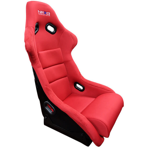NRG FRP-300 Bucket Seat (Large, Red) - Angle 2