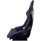 NRG FRP-301 Bucket Seat (Large, Black) - Angle 3