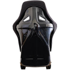 NRG FRP-301 Bucket Seat (Large, Black) - Angle 4