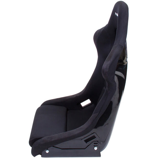 NRG FRP-310 Bucket Seat (Medium, Black) - Angle 2