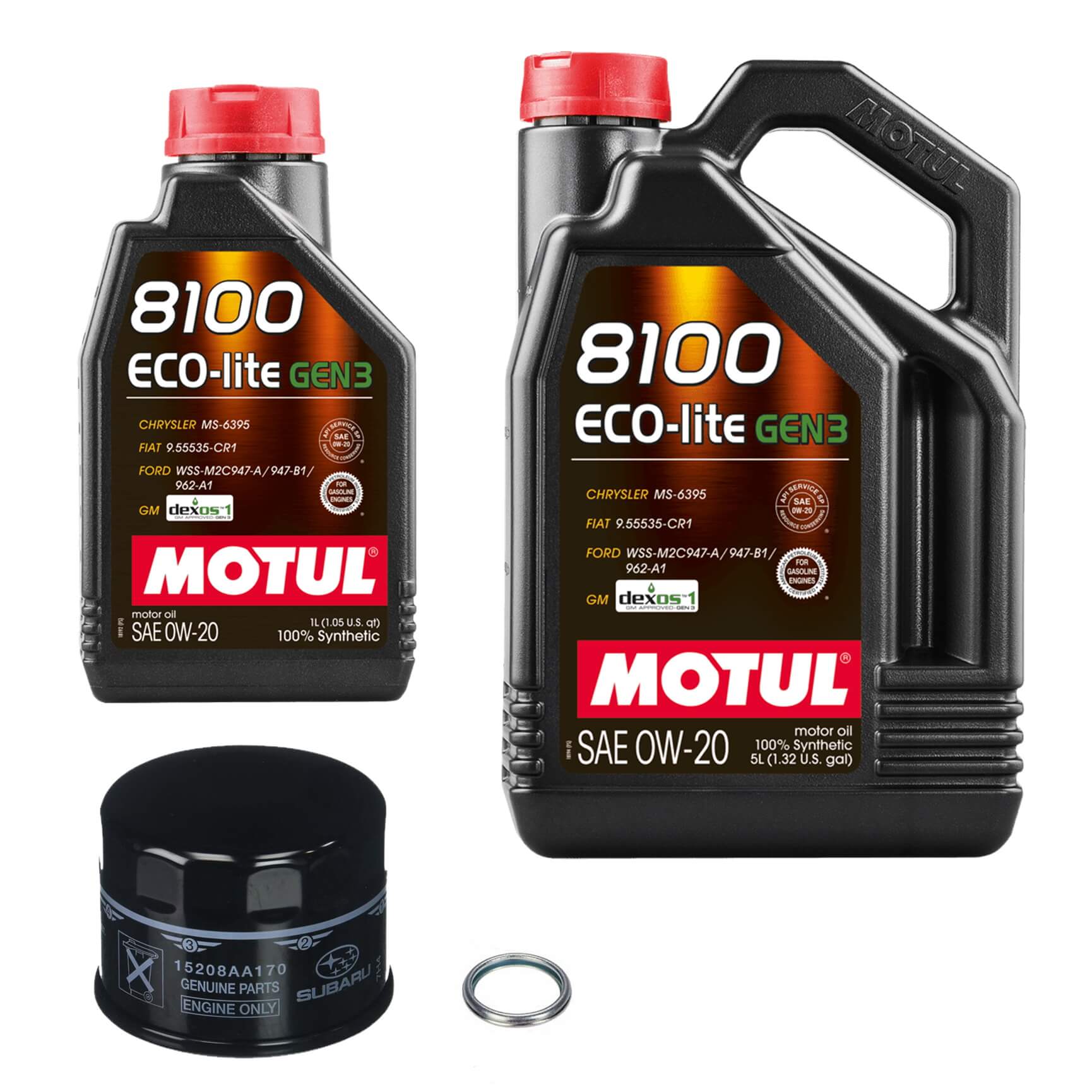 OAKOS 0W20 Oil Change Package, 2022-2026 BRZ & GR86