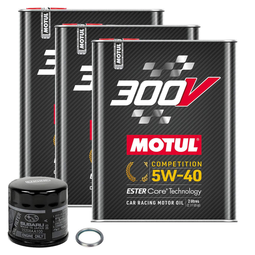 OAKOS 300V Oil Change Package, 2002-2014 WRX & 2004-2021 STi