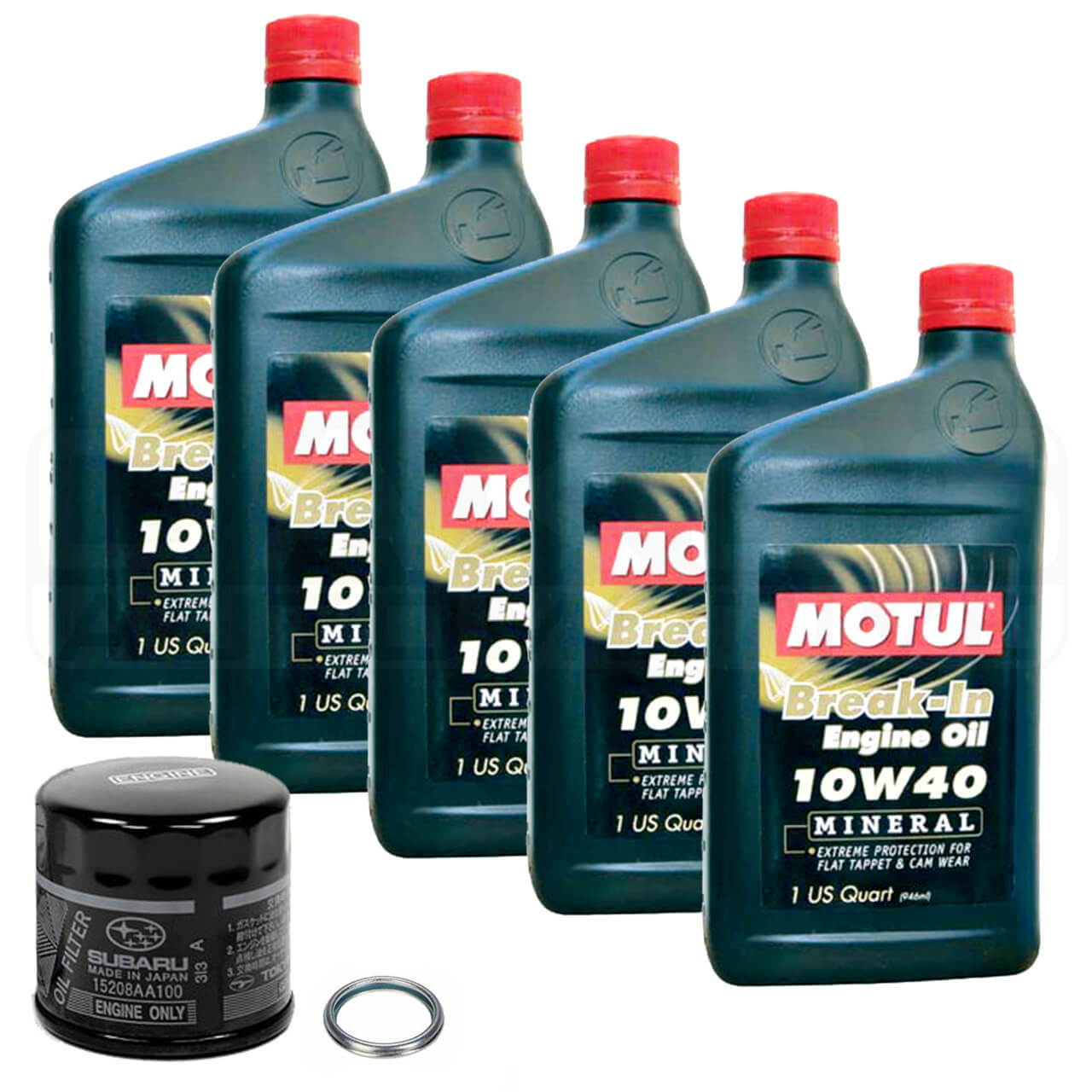 OAKOS Break-In Oil Change Package, 2002-2014 WRX & 2004-2021 STi