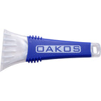 OAKOS Ice Scraper (7", Blue) - Angle 2