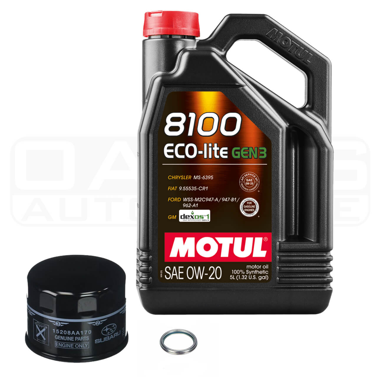 OAKOS Motul 0W20 Oil Change Package, 2022-2026 WRX