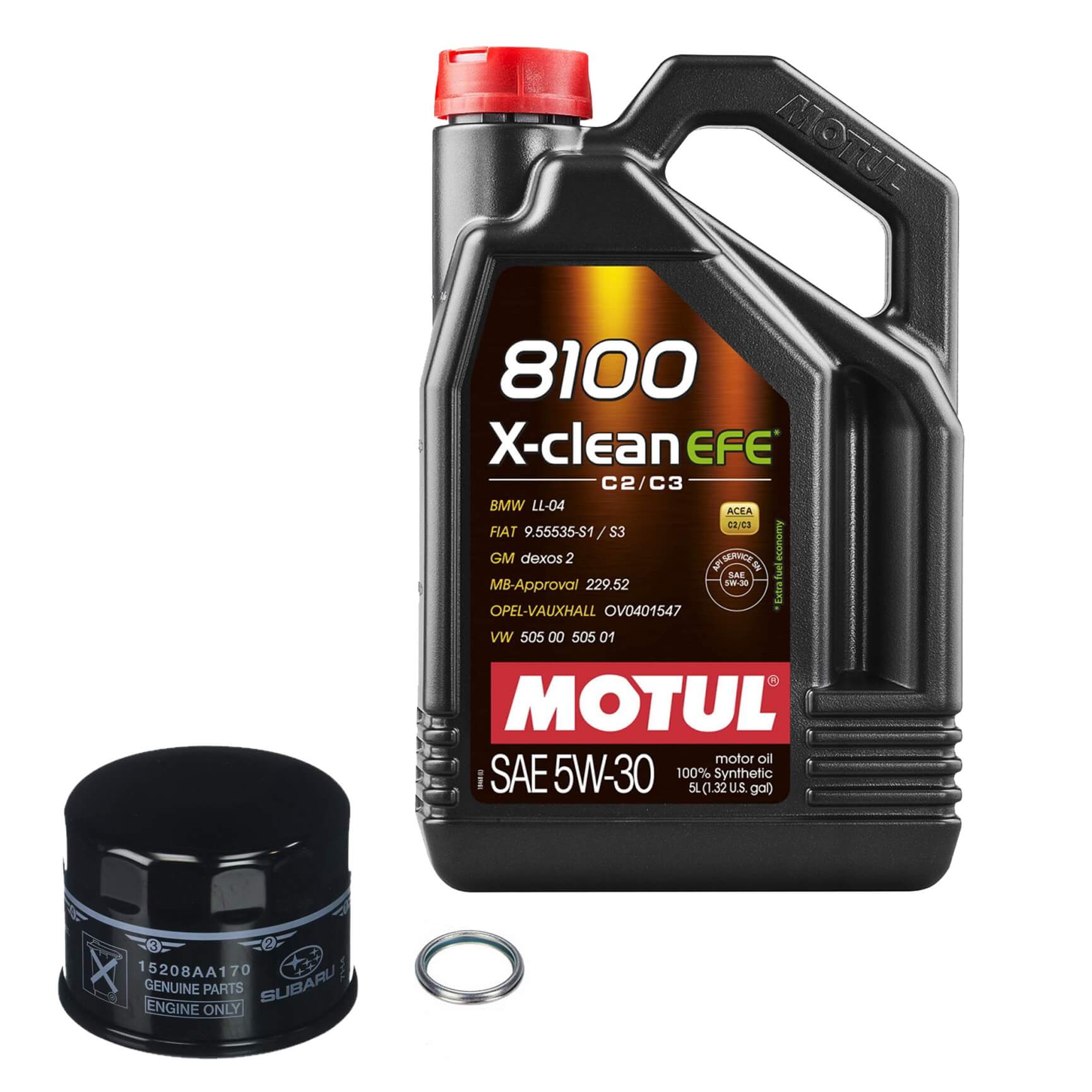 OAKOS Motul 5W30 Oil Change Package, 2022-2026 WRX