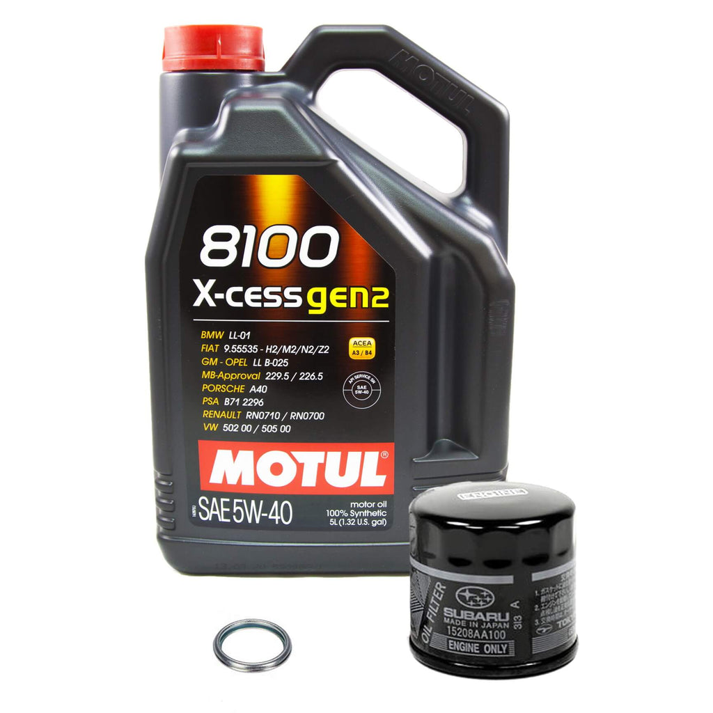 OAKOS Oil Change Package, 2002-2014 WRX & 2004-2021 STi