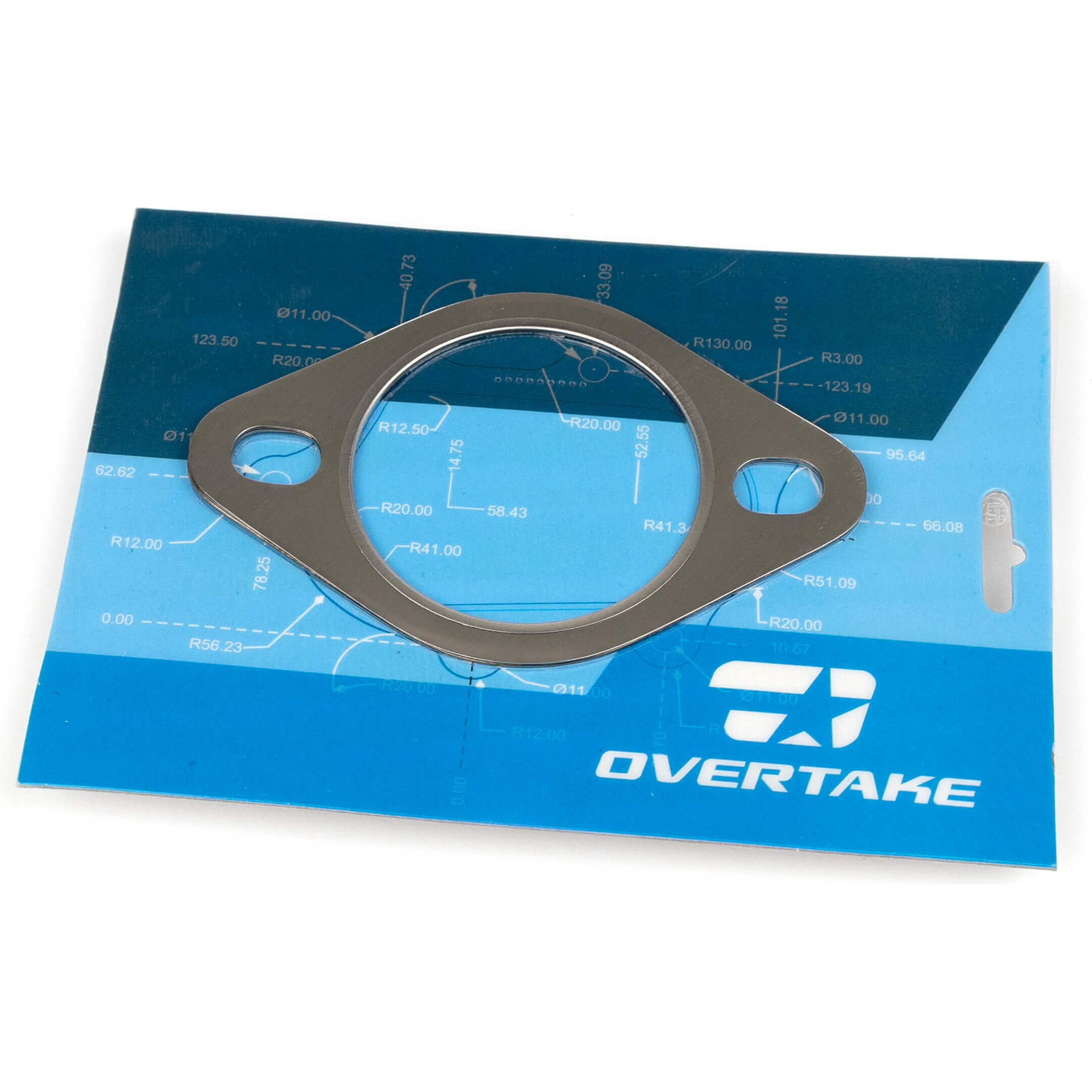 Overtake 2-Bolt Universal Gasket 2.25 - 2.5in
