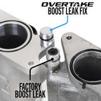 Overtake Aluminum Turbo Inlet, 2022-2026 WRX