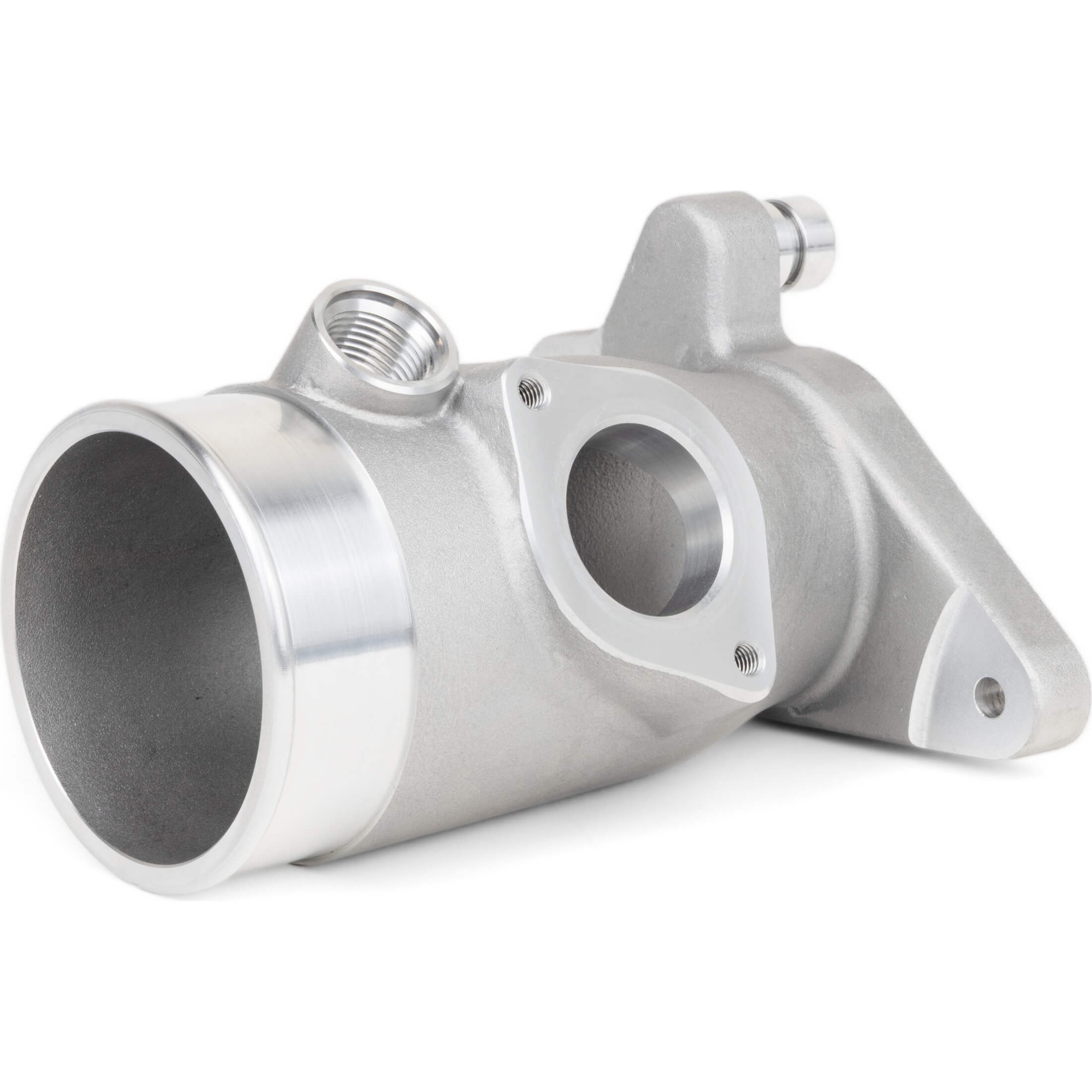 Overtake Aluminum Turbo Inlet, 2022-2026 WRX - Angle 3