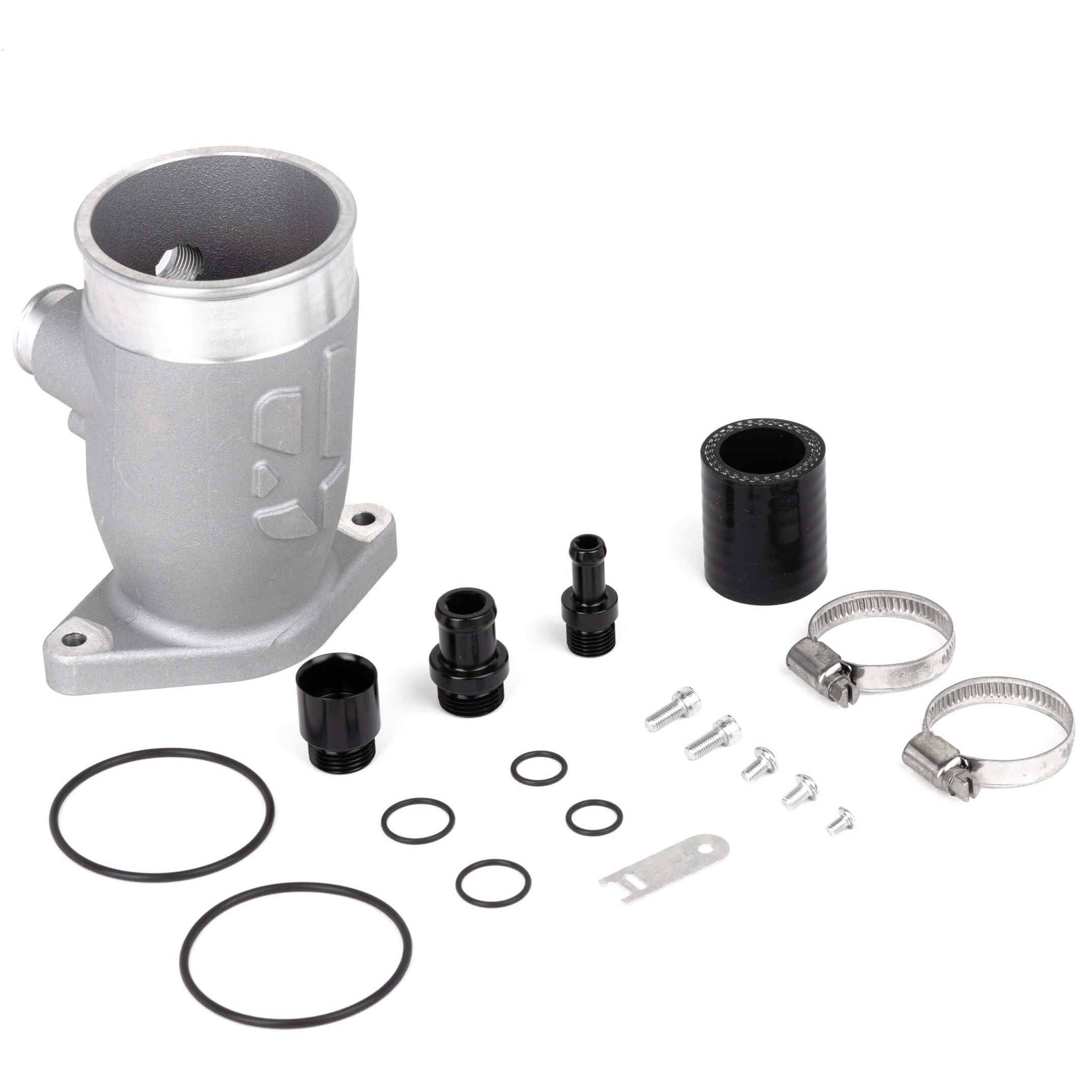 Overtake Aluminum Turbo Inlet (Big Turbo), 2015-2021 WRX & 2014-2018 Forester XT