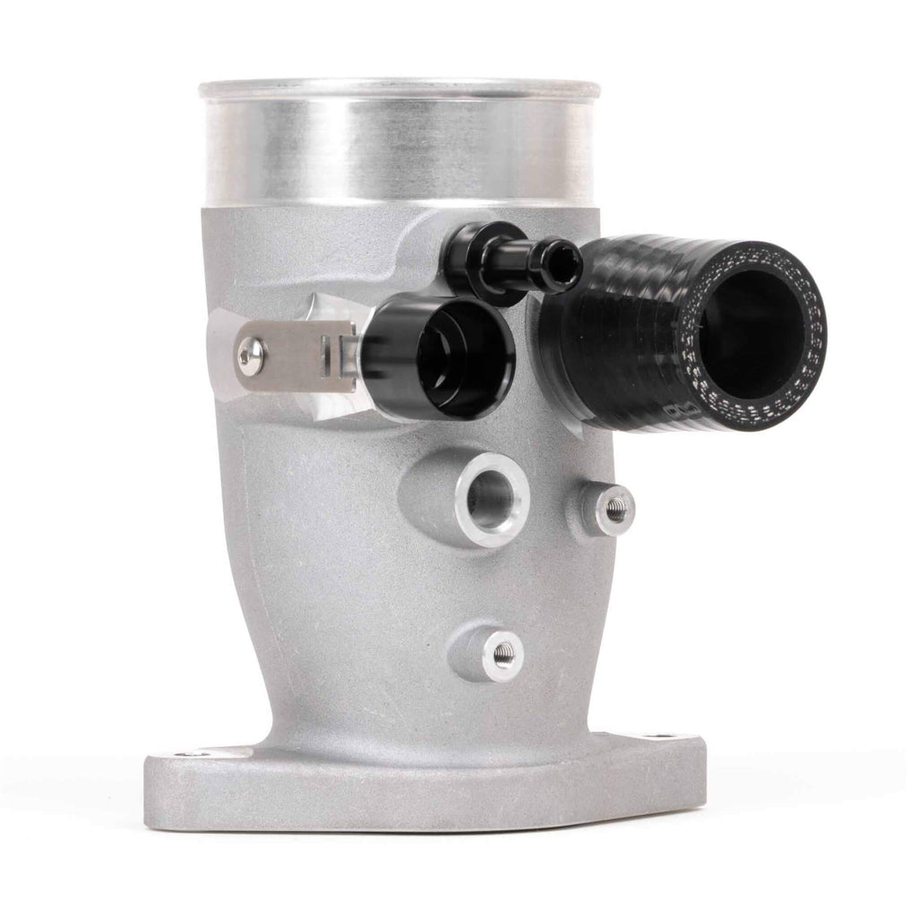 Overtake Aluminum Turbo Inlet (Big Turbo), 2015-2021 WRX & 2014-2018 Forester XT - Angle 4