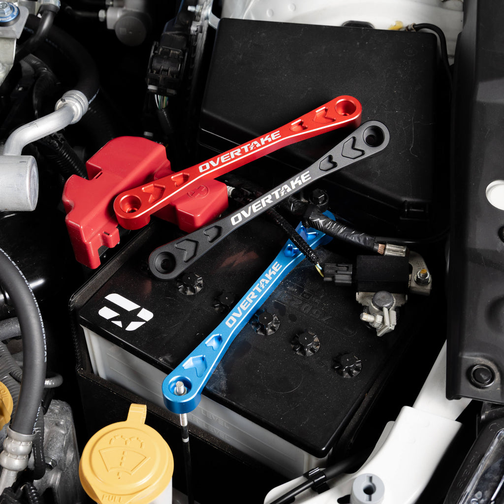 Overtake Battery Tie Down, 2002-2026 WRX & 2004-2021 STi & BRZ/FR-S/86