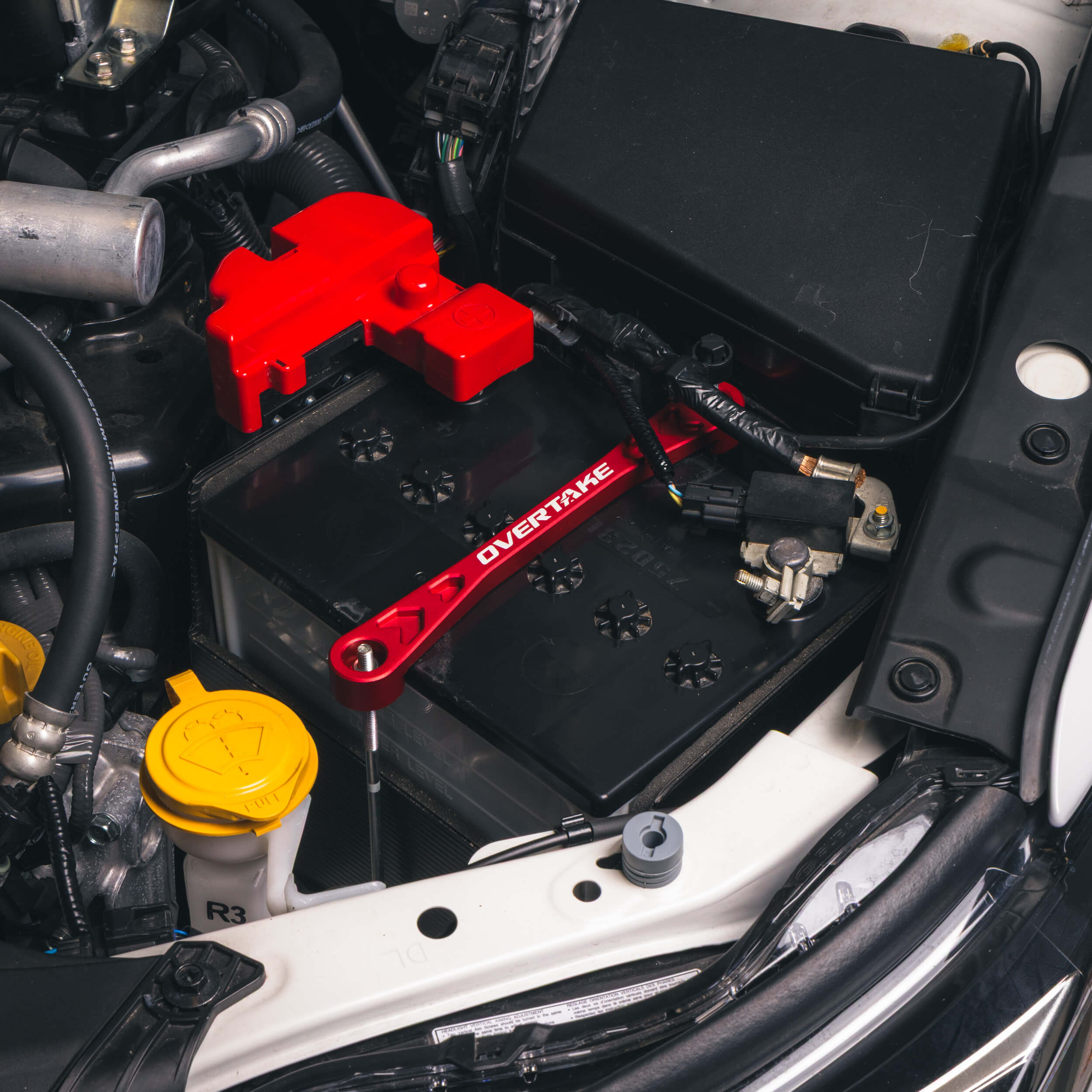 Overtake Battery Tie Down, 2002-2026 WRX & 2004-2021 STi & BRZ/FR-S/86