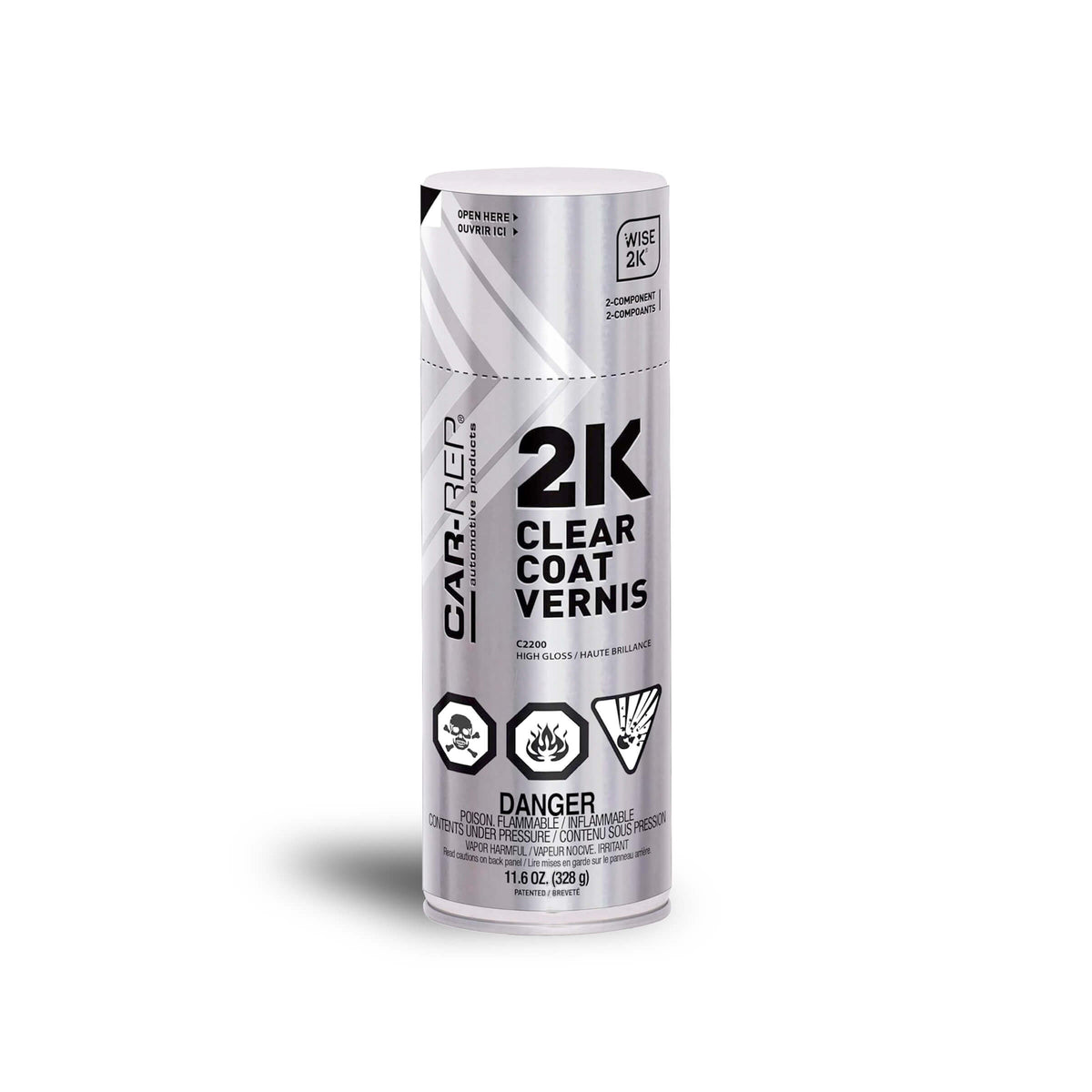 Overtake Car-Rep 2K Clear High Gloss (C2200)