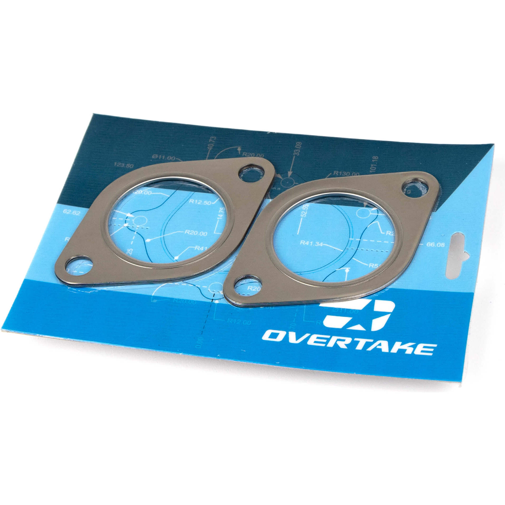 Overtake Exhaust Manifold => Crosspipe Gasket Set, 2002-2014 WRX & 2004-2021 STi
