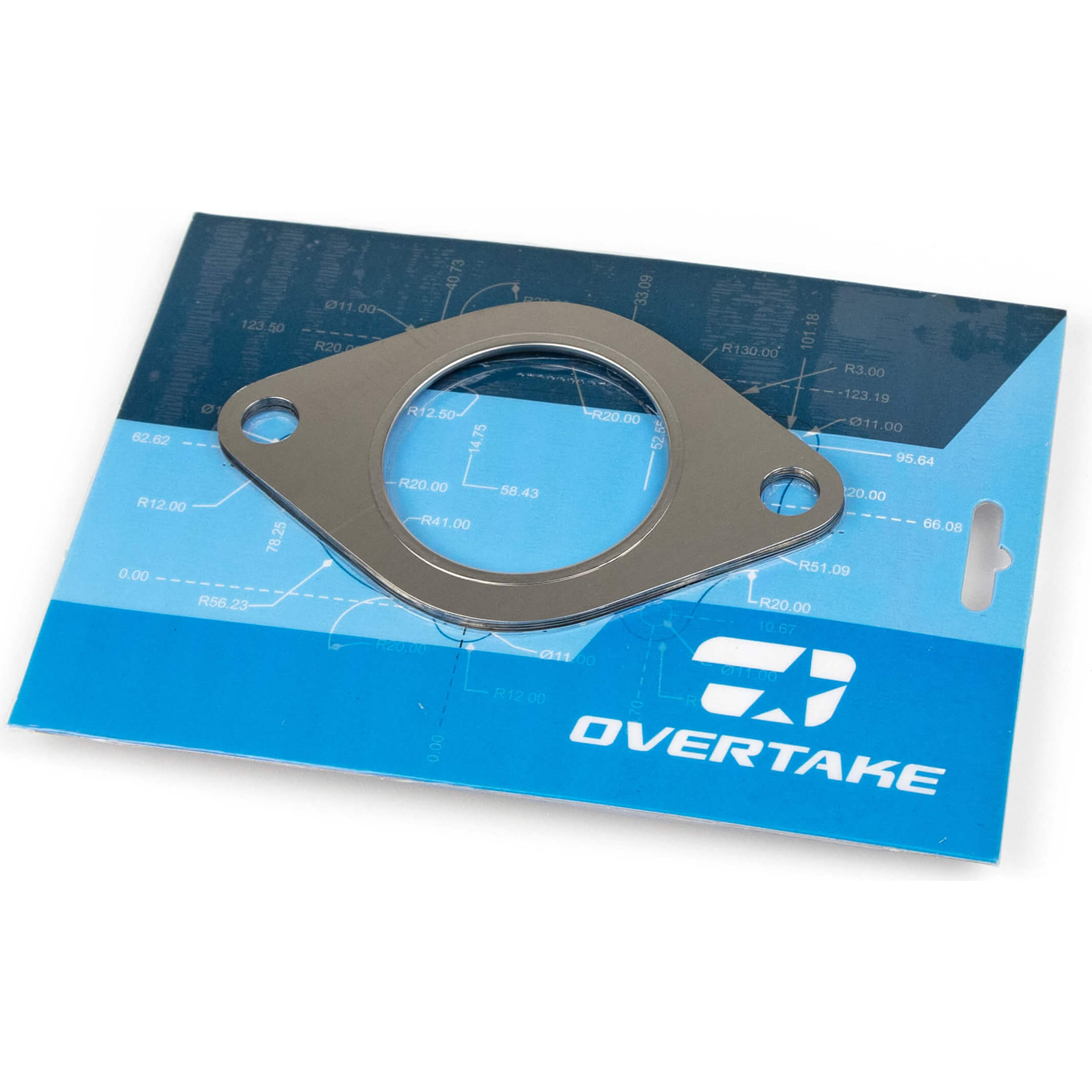 Overtake Exhaust Manifold => Up Pipe Gasket (2x Thick), 2002-2014 WRX & 2004-2021 STi
