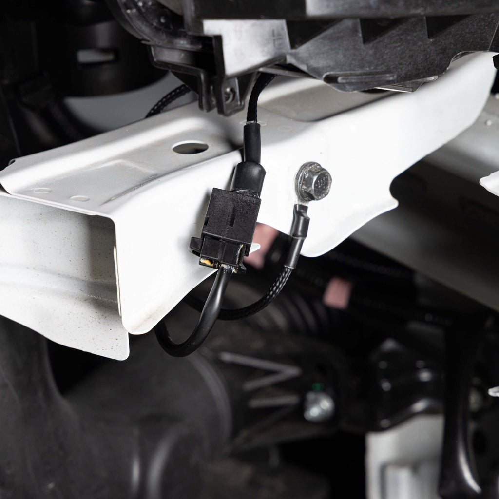 Overtake Hella Horn Harness, 2022-2026 WRX - Angle 4