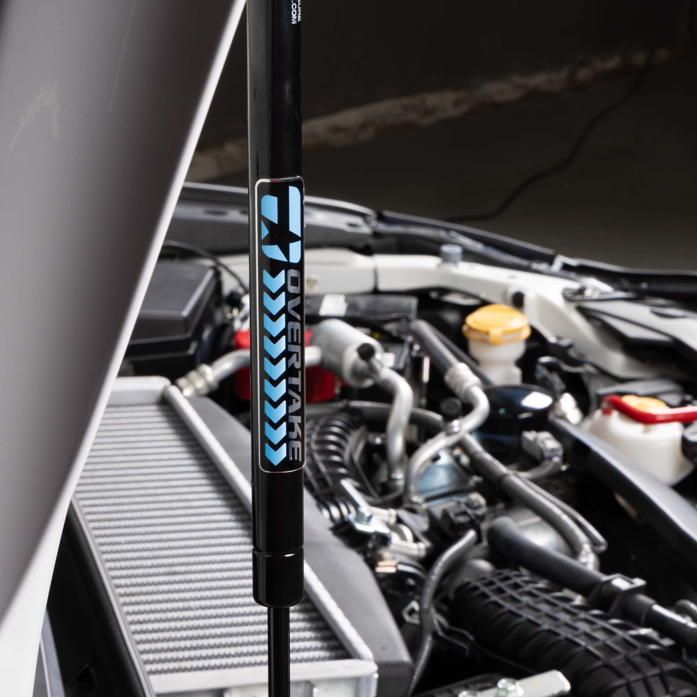 Overtake Hi-Lift Hood Struts Kit, 2015-2025 WRX & 2015-2021 STi - Angle 5